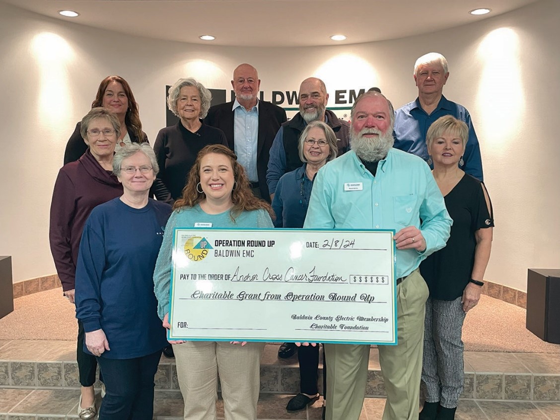 Operation Round Up Presents Grant to Local Agency Baldwin EMC